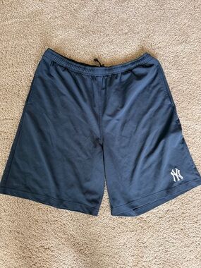 New York Yankees Men's Navy Athletic Shorts